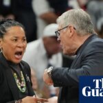 Geno Auriemma and Dawn Staley have tense postgame exchange after South Carolina shock UConn in Final Four | NCAA Tournament 2026