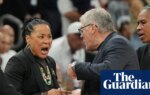 Geno Auriemma and Dawn Staley have tense postgame exchange after South Carolina shock UConn in Final Four | NCAA Tournament 2026