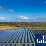 Britain breaks solar energy record twice as UK’s biggest solar farm gets approval | Solar power