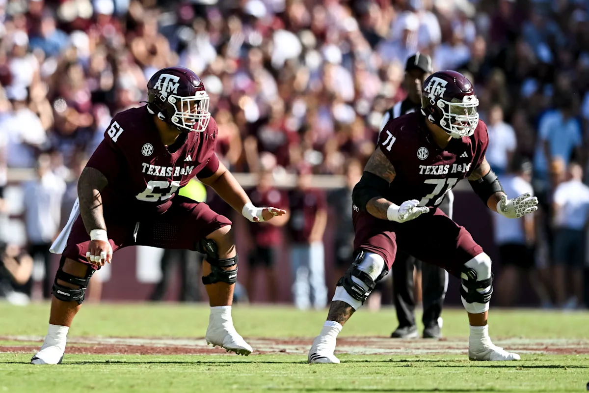 Titans held Top 30 visit with Texas A&M offensive lineman