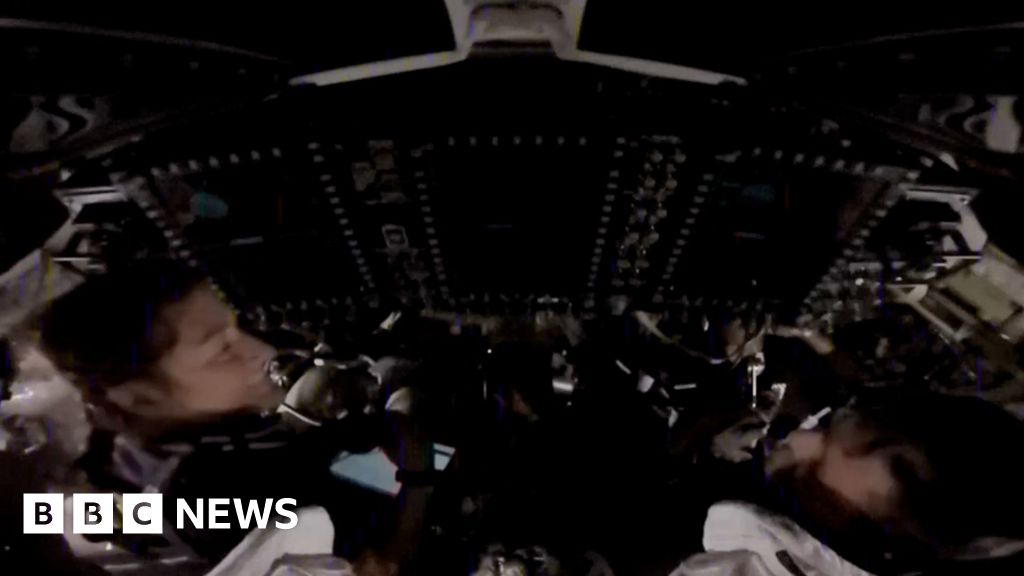 First live view of Artemis II crew since arriving in space