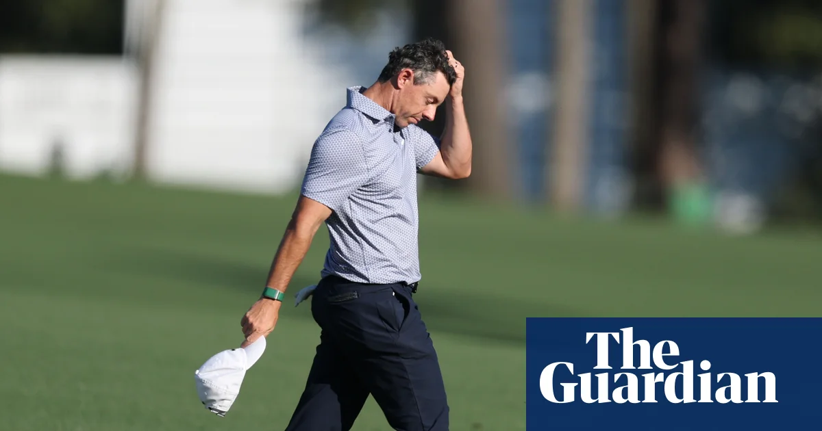 Rory McIlroy aims for ‘free’ state of mind in final round of Masters after losing six-shot lead | The Masters