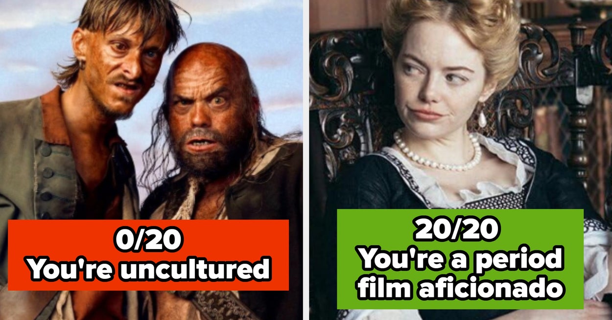 Identify These Famous Period Movies By Costume: Quiz