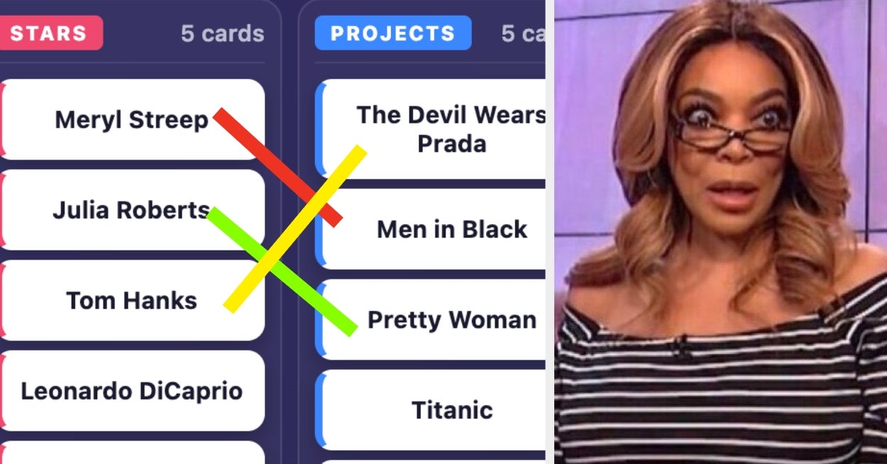 Star Match Game — BuzzFeed