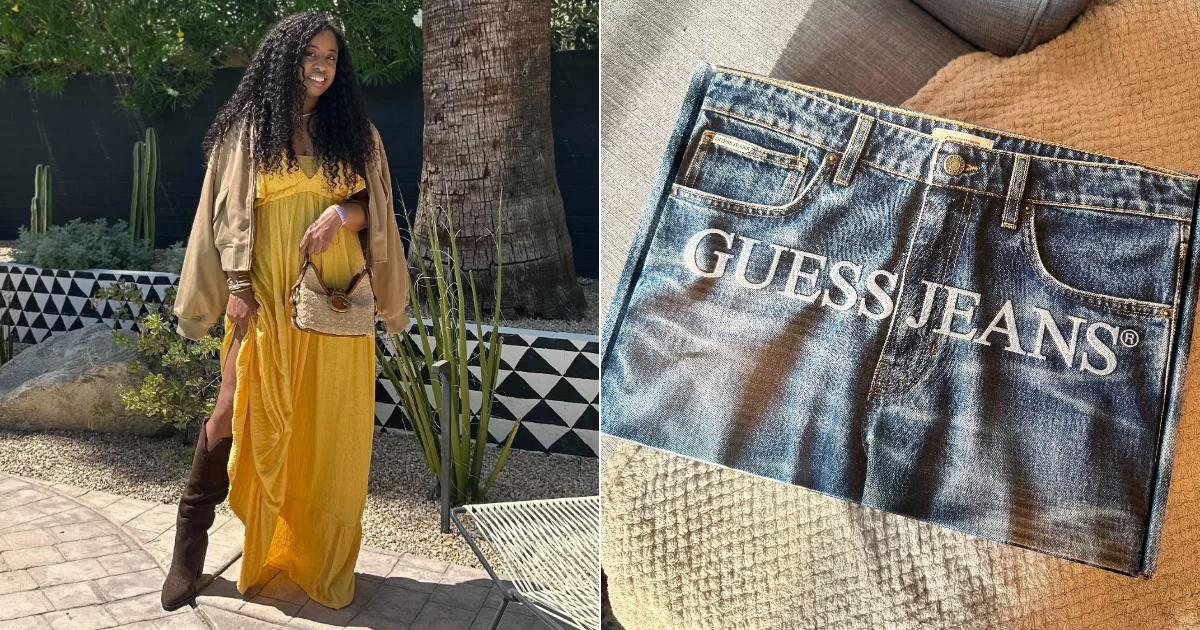 Guess '90s-Inspired Festival Season Outfits