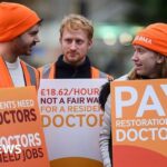 Why are resident doctors striking and how much are they paid?