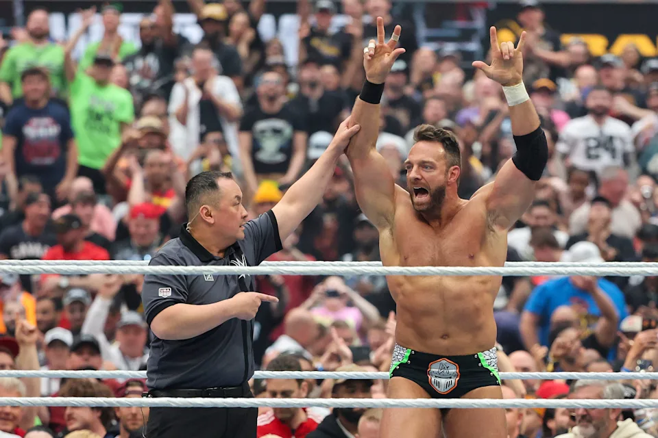 Cody Rhodes takes down Randy Orton, Pat McAfee at WrestleMania 42