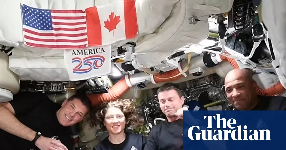 Trump tells Artemis II crew he saved Nasa despite trying to slash agency’s budget | Artemis II