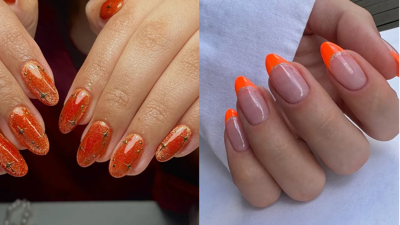 Aperol Spritz Nails Are the Orange Mani Trend to Try This Summer 2026