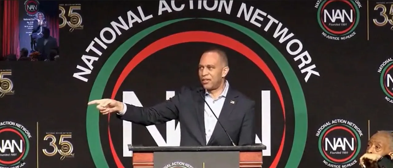 Hakeem Jeffries Tells Activist Audience DEI Is Explicitly Written Into Constitution