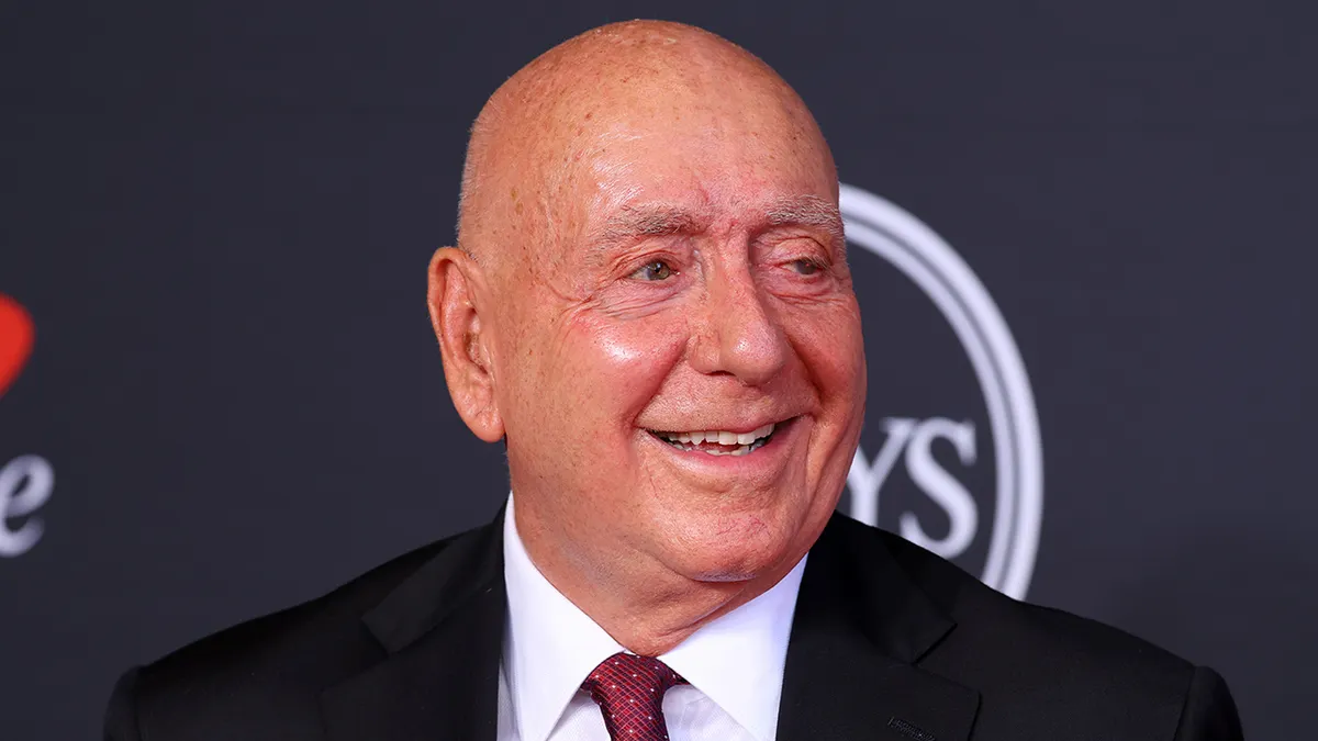 Dick Vitale standing at the 2022 ESPYs at Dolby Theatre in Hollywood