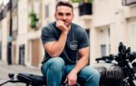 Diving Bell Signs Motorcycle-Riding Content Creator Harvey King