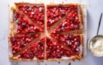 A pretty raspberry-rhubarb tart for when you don’t want a sweet dessert