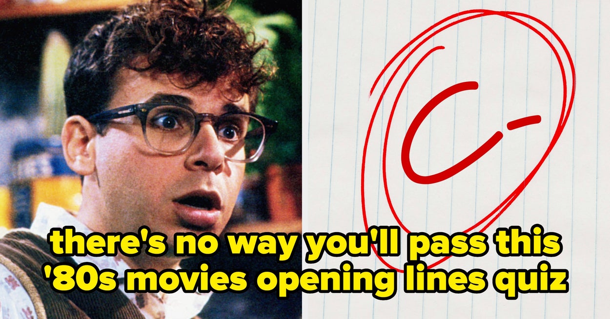 '80s Movies Opening Lines Quiz