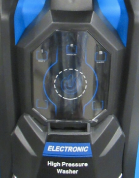 Labeling on front of recalled Le Hao Tool pressure washer