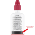 Recalled Afrin® 6mL Size Original Nasal Spray Bottles (Back of Bottle)