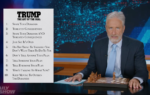 Jon Stewart Derides Trump's Iran Negotiation Skills