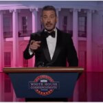 Jimmy Kimmel Delivers "Alternative" Correspondents' Dinner Roast Of Trump