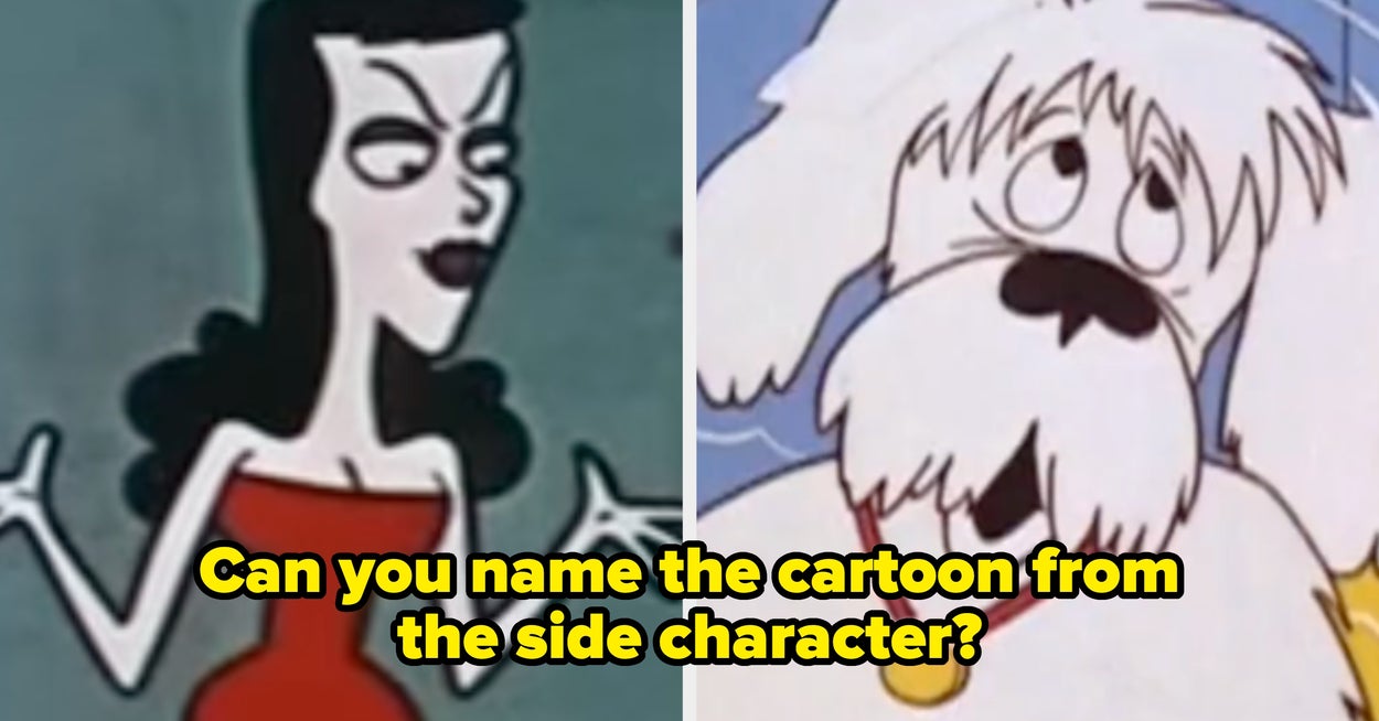 Identify Cartoons From Their Side Characters