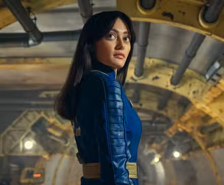 Lucy in a Vault from the show Fallout.