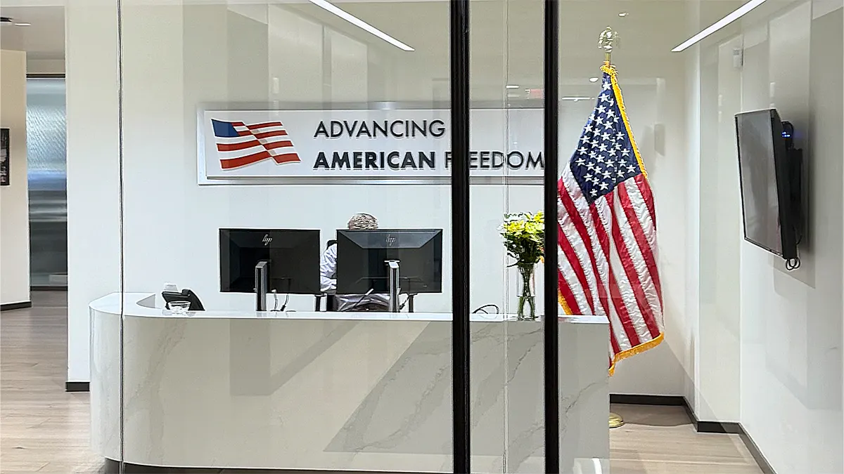 The offices of Advancing American Freedom in Washington, D.C.
