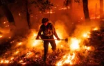 Wildfires used to 'go to sleep' at night. Climate change has them burning overtime