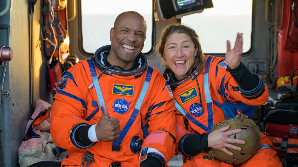 Artemis 2 astronauts celebrate successful return to Earth