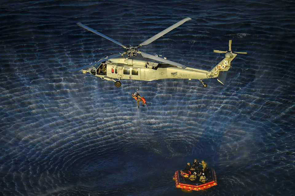 Artemis rescue. (James Blair / NASA)