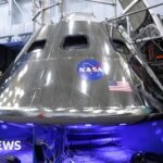 BBC tours Orion spacecraft model ahead of Artemis II return