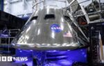BBC tours Orion spacecraft model ahead of Artemis II return