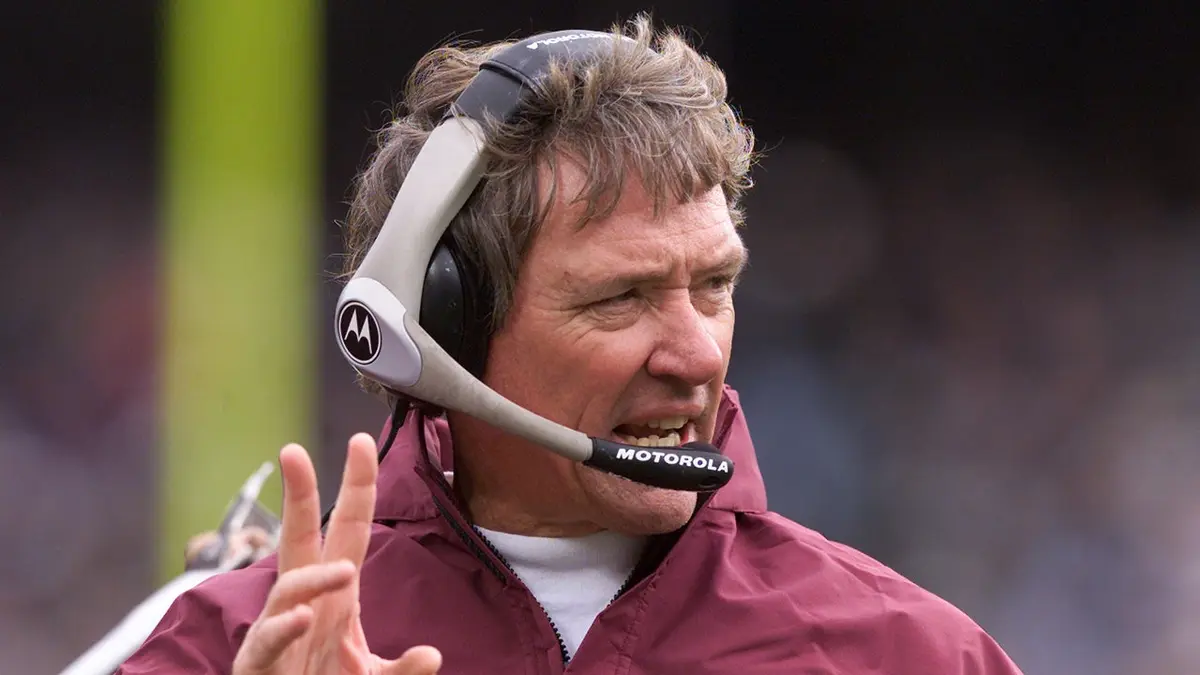 Arizona Cardinals head coach Dave McGinnis standing on the sidelines during a game.