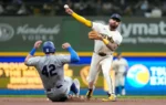 Brewers snap 6-game skid by beating Blue Jays 2-1 with bizarre rally in 8th