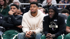 It doesn't make sense for Giannis Antetokounmpo to play again this season; good luck convincing him of that
