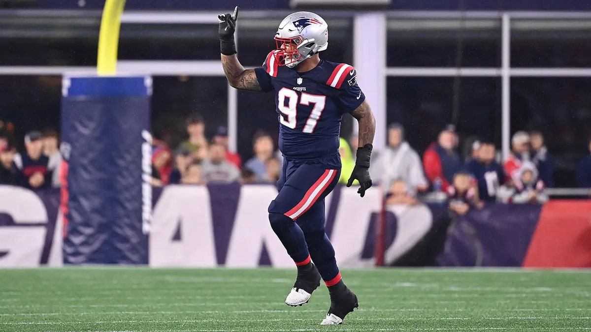 Trysten Hill reacts during a game