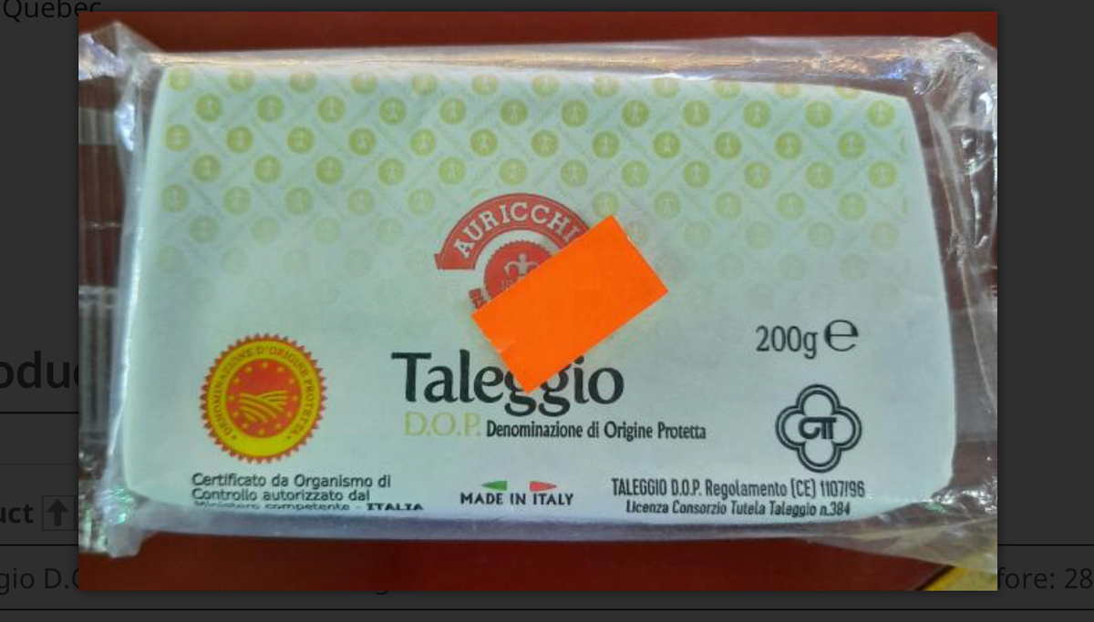 Cheese recalled because of Listeria