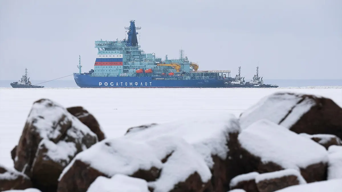 Nuclear icebreaker Yakutia