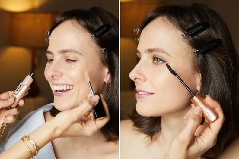 Pauline Chalamet getting ready for Devil Wears Prada 2