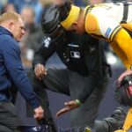 Umpire C.B. Bucknor leaves game with injury days after ABS humbled him