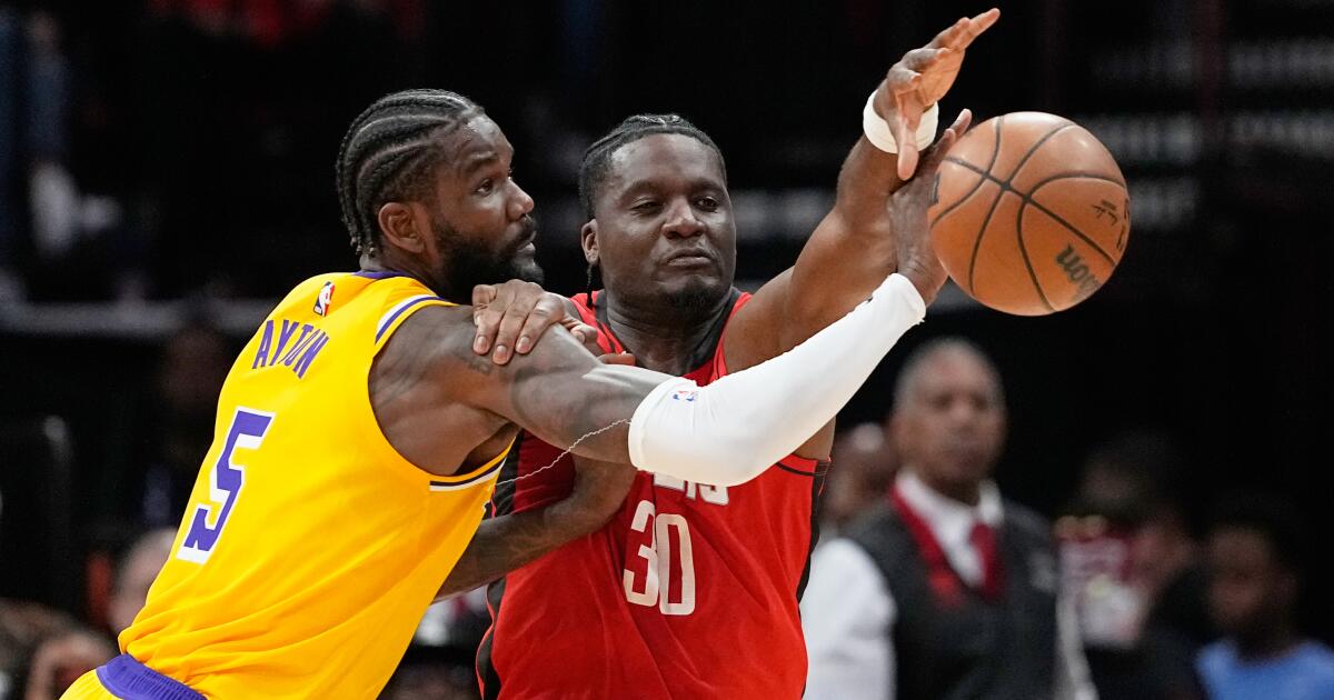 Lakers prepare for Rockets series with emphasis on rebounding