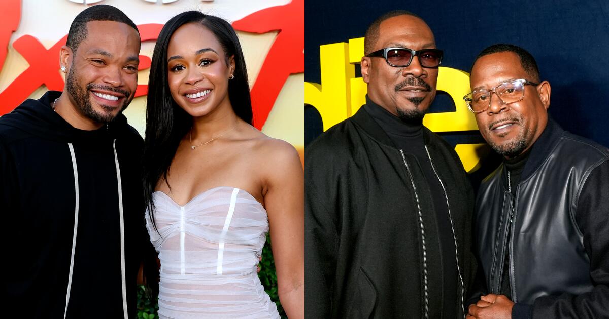 Eddie Murphy and Martin Lawrence are new grandpas to baby Ari Skye