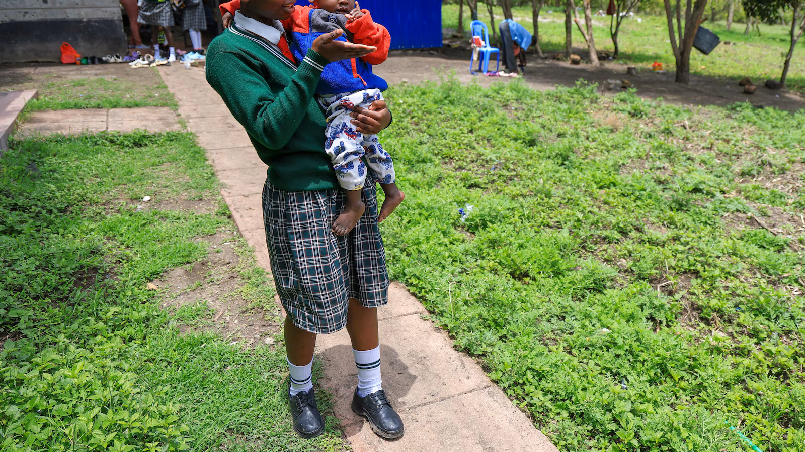 A rare school in Kenya is empowering teenage mothers with education and child care