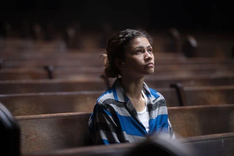 Zendaya stars as Rue in HBO's teen drama "Euphoria."