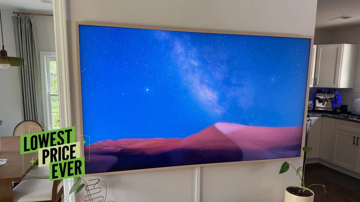 This Massive 85-Inch Alternative to 'The Frame' TV Is 40% Off Right Now
