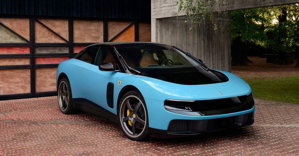 Ferrari Unveils Luce, Its First Fully Electric Car