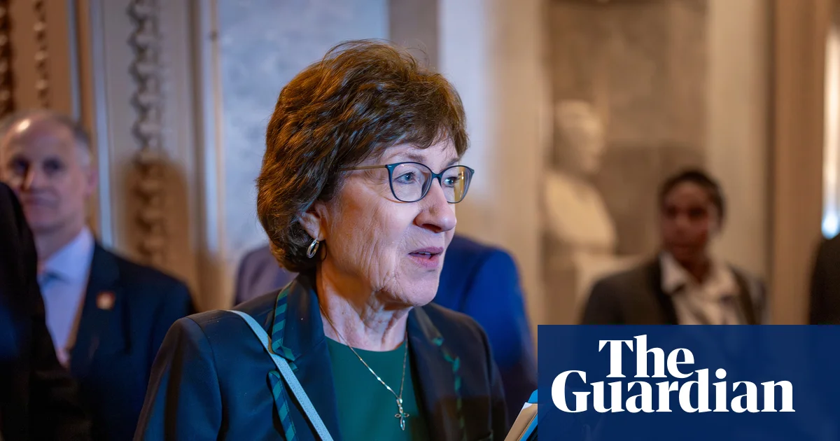 Susan Collins reveals medical condition but says her job as senator is unaffected | US politics