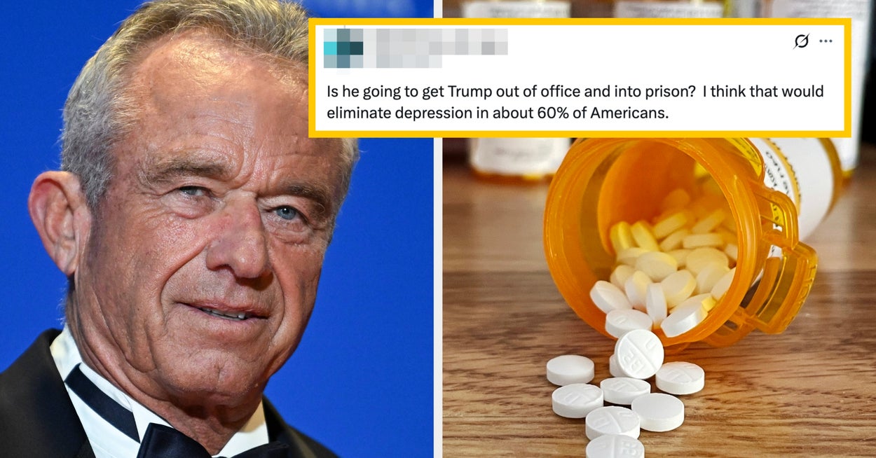 Funniest Reactions To RFK Jr.'s Antidepressant Stance