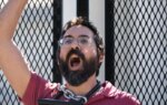 Lone Bridge Protester Guido Reichstadter Takes On War And AI