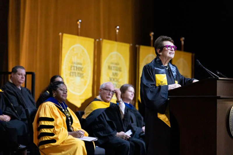 Billie Jean King graduated college at age 82 in a ‘super ager’ move
