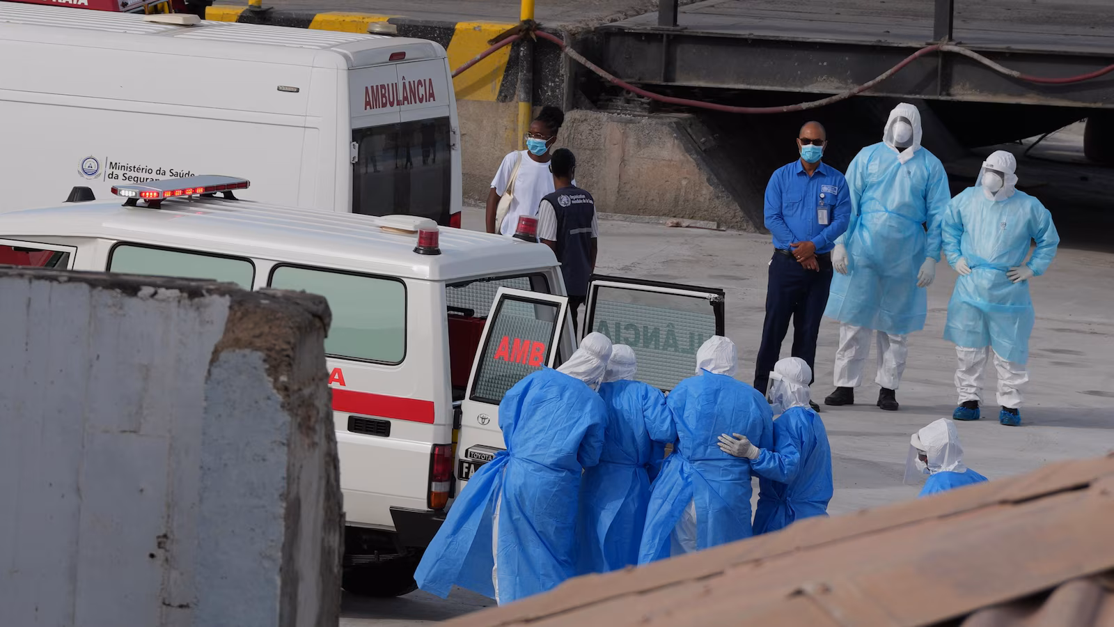 Dozens of passengers left hantavirus-stricken cruise ship after 1st fatality